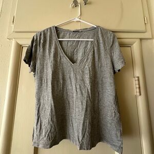 ZARA Trafaluc Gray Top, Size L